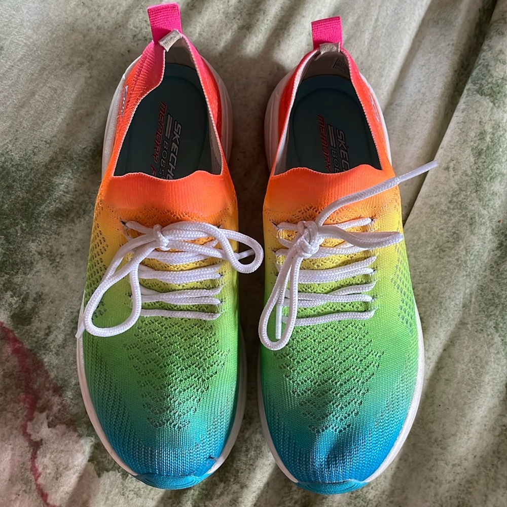 Sketchers bobs running shoes Pride!